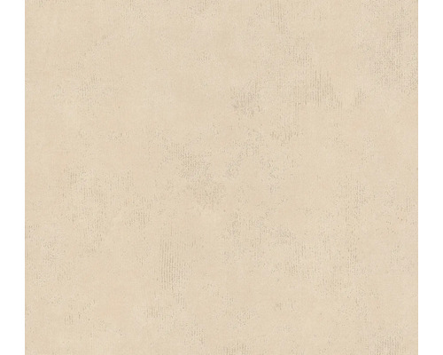 Papier peint intissé 5622-27 Cappuccino uni Latte Macchiato Papier peint vinyle beige avec surface structurée