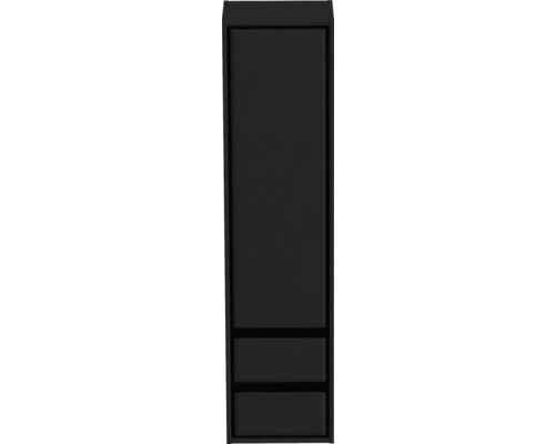 Hochschrank sanox Loft BxHxT 40x160x35 cm schwarz matt