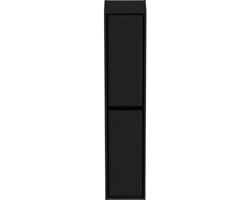 Armoire haute Sanox Loft lxhxp 40 x 170 x 35 cm gauche couleur de façade noir mat