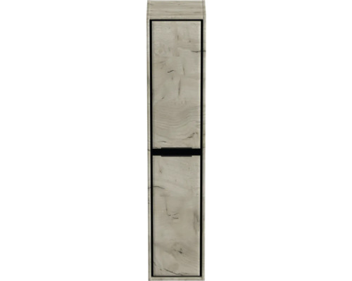 Armoire haute Sanox Loft lxhxp 40 x 170 x 35 cm droite couleur de façade craft oak