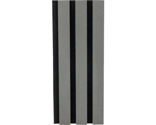 Handmuster Fjordwall Akustikpaneel Linoleum Schiefer 20x600x2400 mm