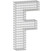 Gitterform bellissa Buchstabengabione F 55 x 21 x 100 cm