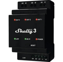 Shelly Pro 3 Contrôleur domotique intelligent