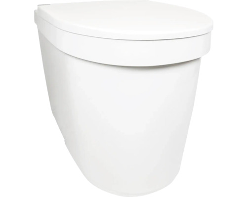 Toilettes à séparateur SEPARETT Tiny blanc avec bidon à urine blanc 1270-02 WC suspendu en céramique avec couvercle