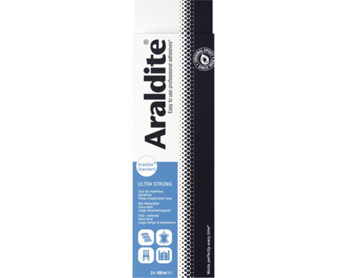 Colle Araldite standard, 2 tubes à 100 ml