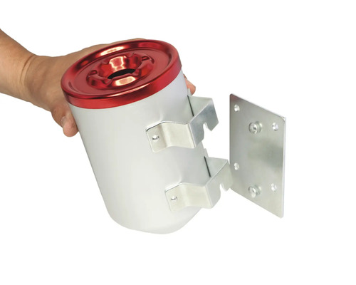 Wandaschenbecher mit Wandhalterung