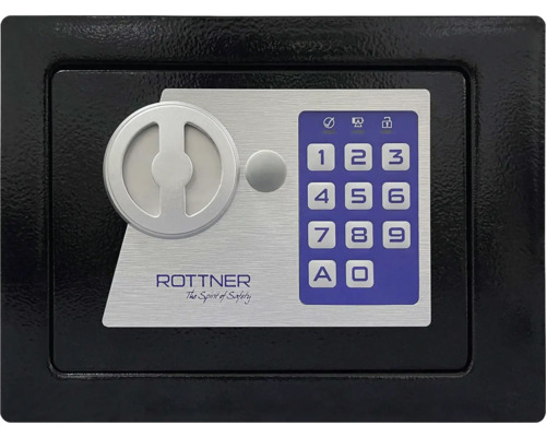 Coffre-fort à poser Rottner Basicsafe ONE EL anthracite