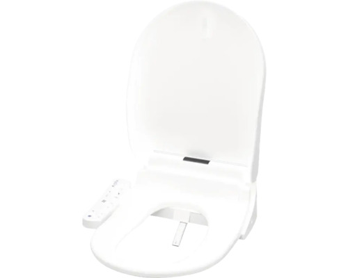 Abattant WC SFA Sanibroy Saniseat uni blanc brillant avec frein de chute