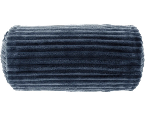 Nackenrolle Kord dunkelblau 45 cm breit Ø 25 cm
