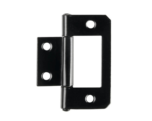 Scharnier aus Metall mit Schraubenlöchern