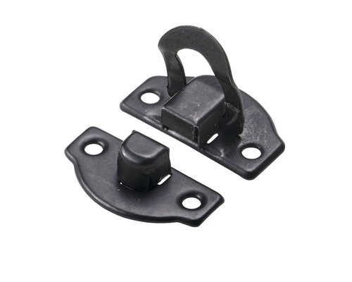 Fermeture de coffre avec oeillet en métal