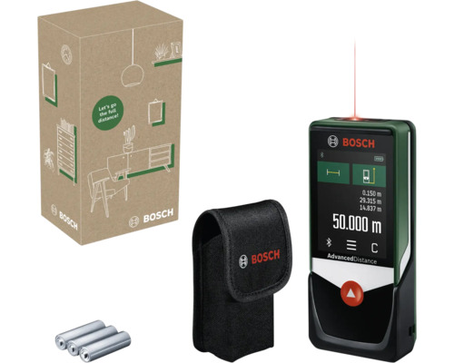Bosch Digitaler Laser-Entfernungsmesser Advanced Distance 50 C