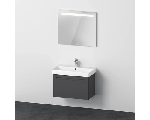 Ensemble de meubles de salle de bains DURAVIT n°1 80 cm graphite mat 3 pièces N10168049490000