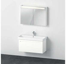 Badezimmer Waschbeckenunterschrank mit Spiegelschrank und Beleuchtung