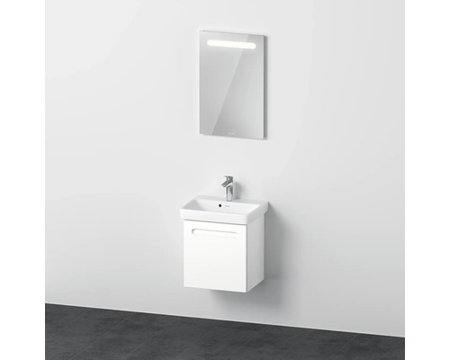 Ensemble de meubles de salle de bains DURAVIT n°1 50 cm blanc mat 3 pièces N10151L18180000 gauche