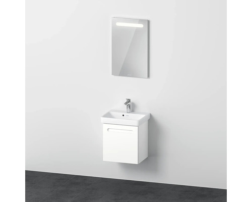 Badmöbel-Set DURAVIT No.1 50 cm weiss matt 3-teilig N10151R18180000 Türanschlag rechts