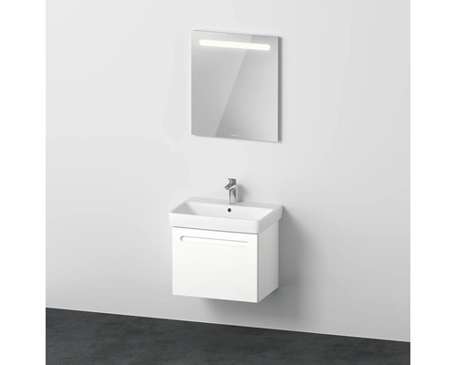 Badmöbel-Set DURAVIT No.1 65 cm weiss matt 3-teilig N10156018180000