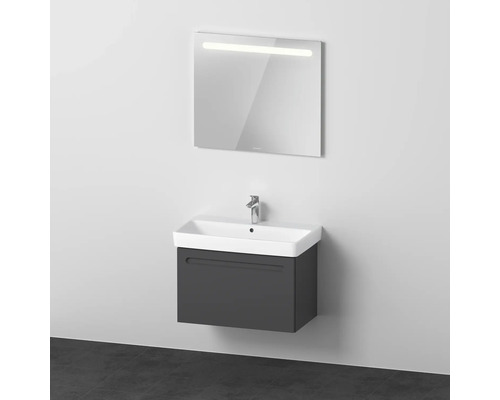Ensemble de meubles de salle de bains DURAVIT n°1 80 cm graphite mat 3 pièces N10158049490000