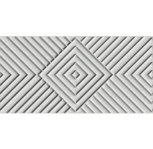 Panneau décoratif avec motif géométrique en losange