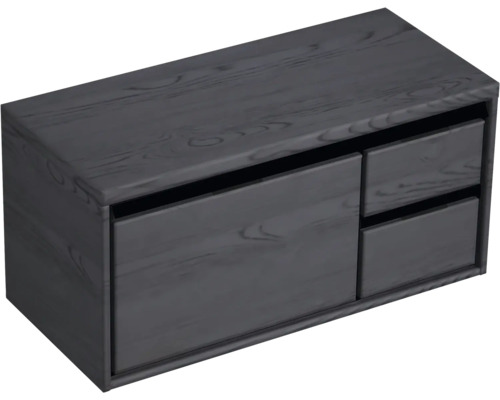 Meuble sous-lavabo avec deux tiroirs