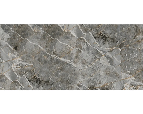 Paillasson anti-salissures Universal marble gris 67x150 cm