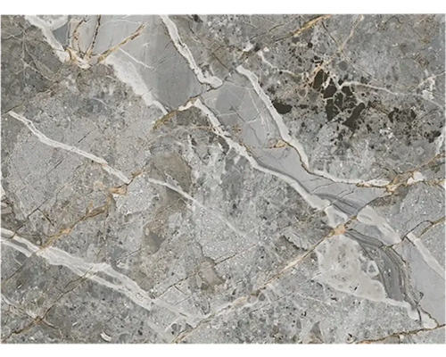 Paillasson anti-salissures Universal marble gris 50x70 cm