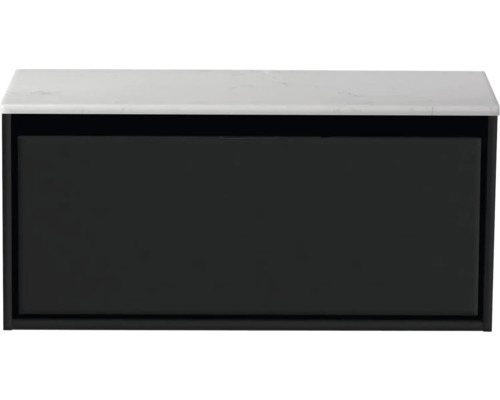 Waschtischunterschrank mit einer Schublade und einer Abdeckplatte