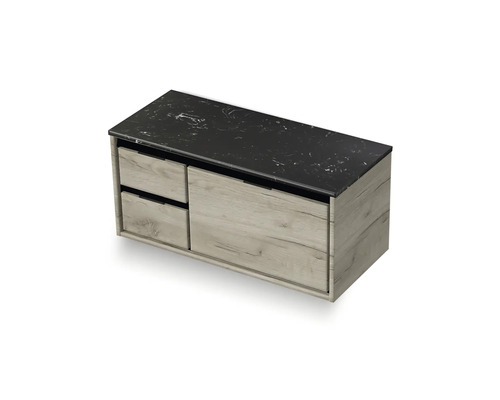 Waschtischunterschrank mit Schubladen und Ablage