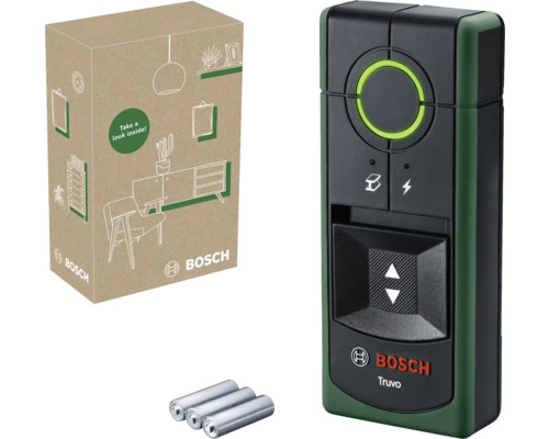 Bosch Appareil de détection numérique Truvo avec 3 x pile 1,5-V (AAA)