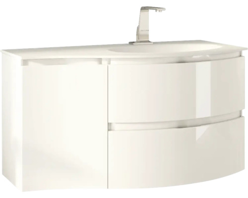 Meuble sous-lavabo avec lavabo et robinet