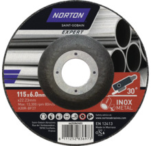 Norton Saint Gobain Expert disque à tronçonner 115x6,0 millimètres pour métal et acier inoxydable