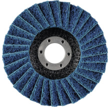 Lamellenschleifscheibe mit Schleiflamellen und Loch für Schleifarbeiten