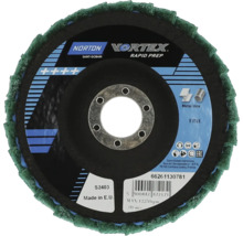 Norton Vortex Rapid Prep Fiberscheibe für Metall und Edelstahl