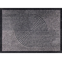 Fussmatte mit abstraktem Linienmuster