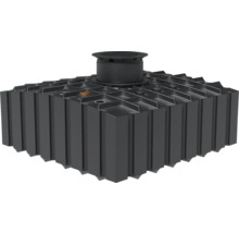 Regenwasser-Flachtank 4200 Liter GFT 4.2 inkl. Zulaufberuhiger