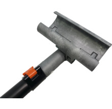 Kit de nettoyage de gouttières avec manche télescopique