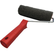 Rouleau de peinture avec poignée rouge