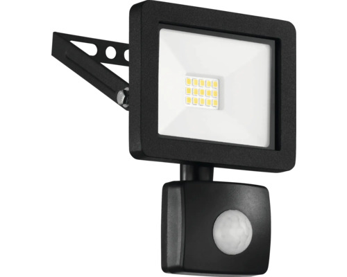 LED Strahler mit Sensor 10W 4000K schwarz LED Strahler mit Sensor 10W 4000K schwarz