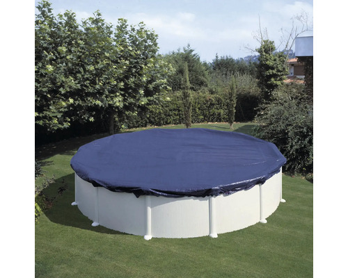 Bâche Protection pour Piscine Ronde（Bleu Ø305 m）, bâche de