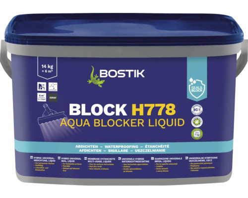 Bostik BLOCK H778 AQUA BLOCKER LIQUID Hybrid Univeralabdichtung 14 kg