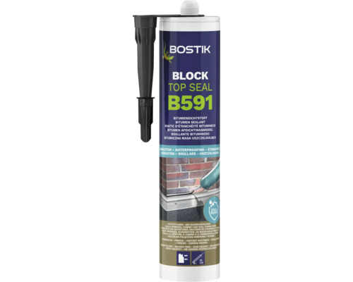 Bostik BLOCK B591 TOP SEAL Bitumendichtstoff 300 ml Bostik BLOCK B591 TOP SEAL Bitumendichtstoff 300 ml