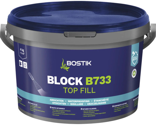 Bostik BLOCK B733 TOP FILL Bitumenspachtelmasse 4 Kg