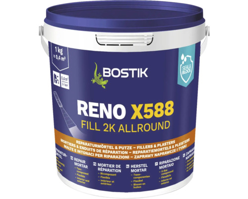 Mortier de réparation Bostik RENO X588 FILL 2K 1 kg