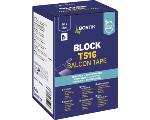 Bostik BLOCK T516 BALCON TAPE Dichtband 5 m x 12 cm