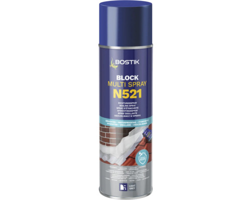 Bostik BLOCK N521 MULTI SPRAY Dichtungsspry 500 ml Bostik Block Multi Spray N521 in einer Dose
