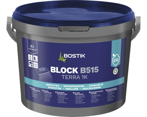Bostik BLOCK B515 TERRA 1K+ Dickbeschichtung 12 l
