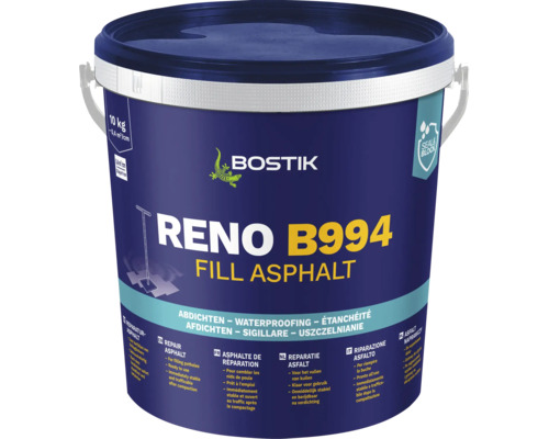 Asphalte de réparation Bostik Fill Asphalt B994 10 kg