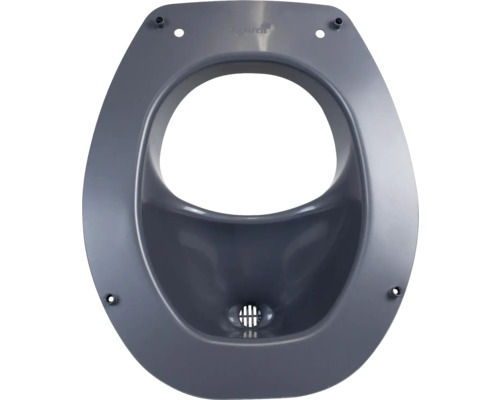 Insert de séparation d'urine SEPARETT Privy 501 avec abattant WC blanc/gris 1267-01 Urinoir en plastique