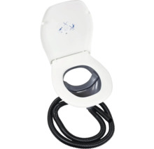 Toilettes de camping avec tuyau