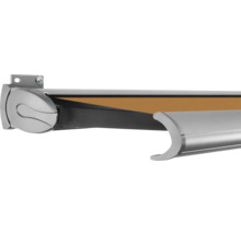 Vue latérale d''un store banne